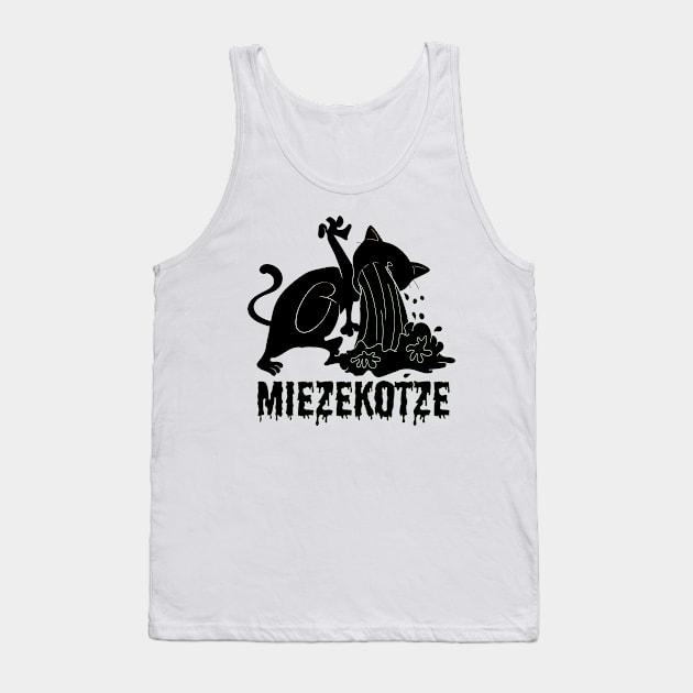 Miezekotze Tank Top by HBfunshirts